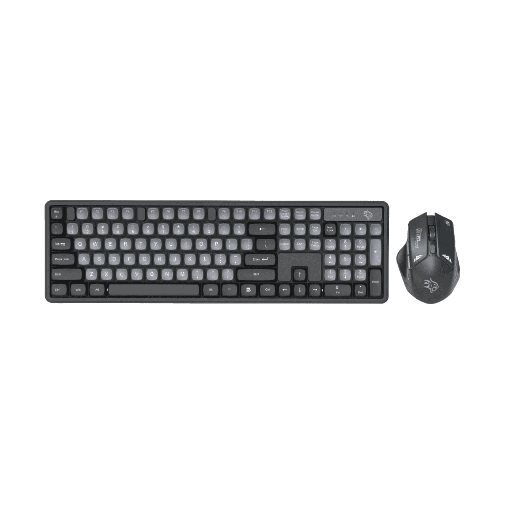 Porodo Gaming 2.4G Wireless Keyboard with Mouse DPI 1600